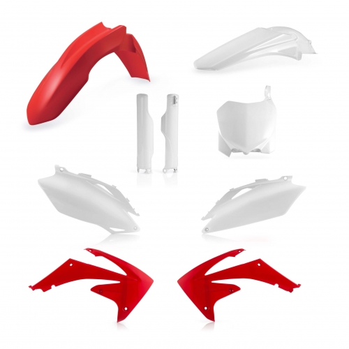 KIT PLÁSTICOS COMPLETO ACERBIS HONDA CR-F 450 2009-2010 COR ORIGINAL